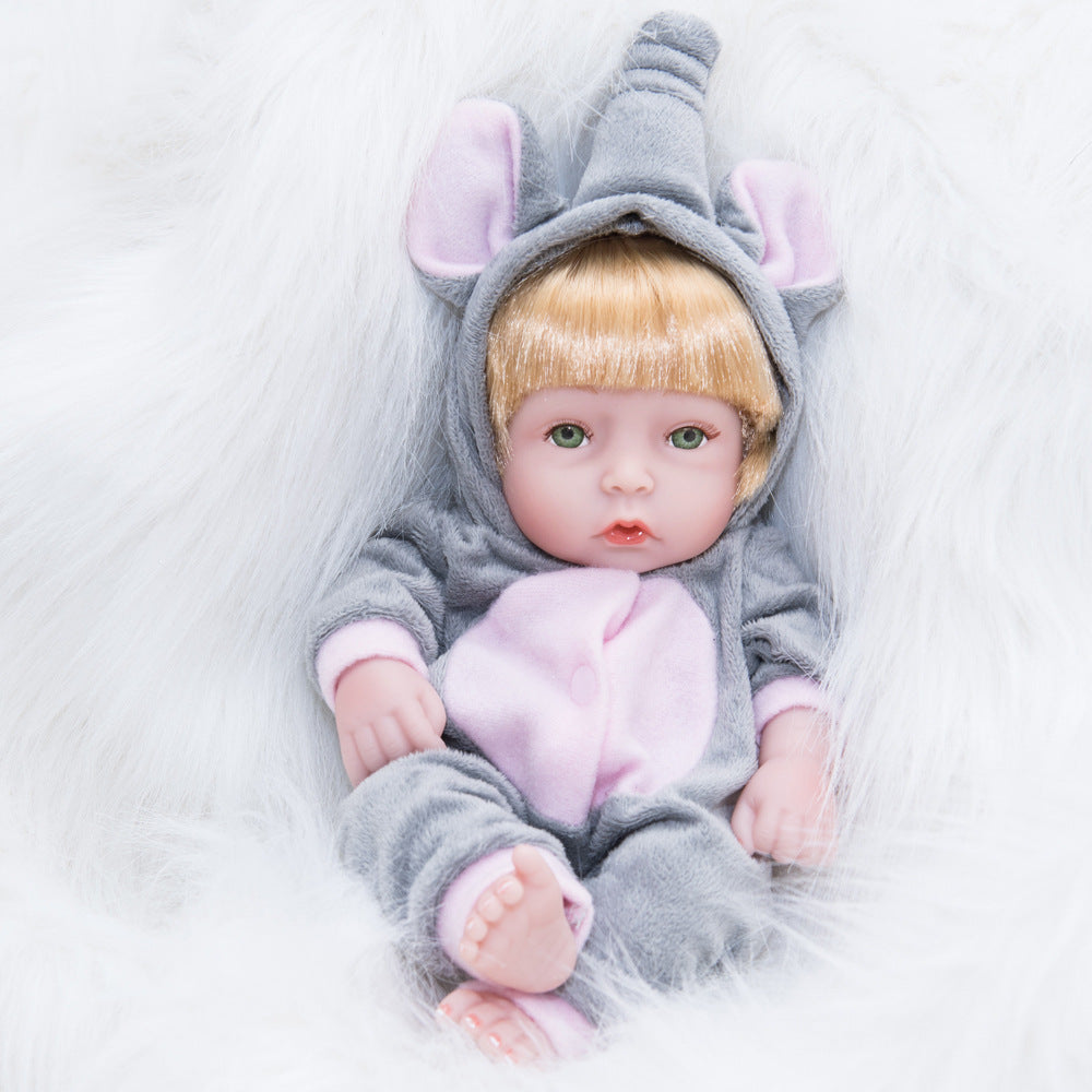 Soft Whole Body Silicone Reborn Baby Girl Doll