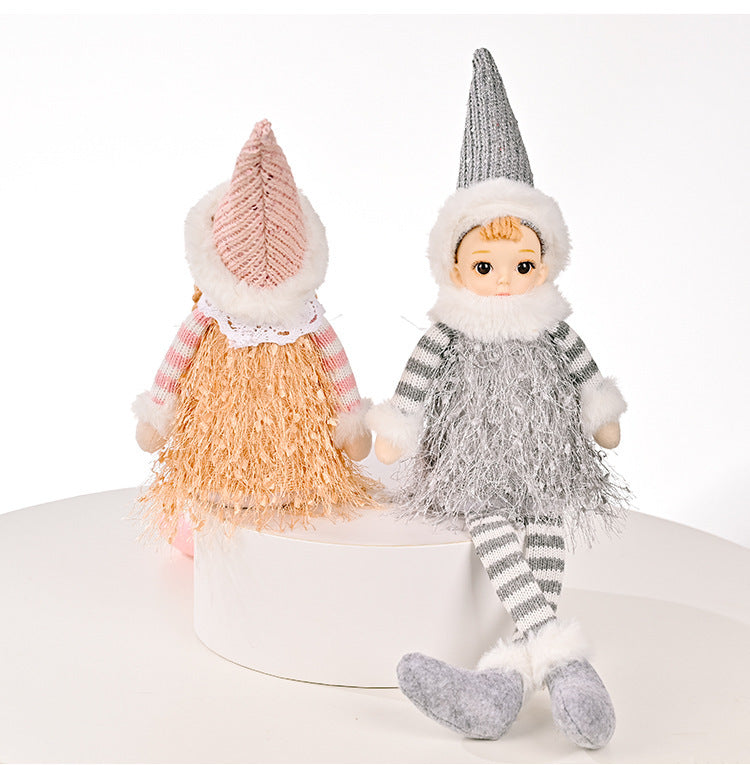 Decorated Simulation Doll Decorated Christmas