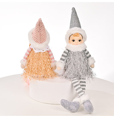 Decorated Simulation Doll Decorated Christmas