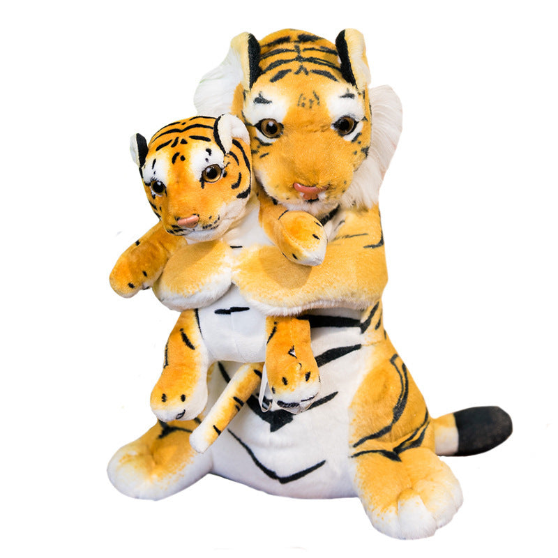 Forest Animal Simulation Tiger Plush Toy Soft Cute
