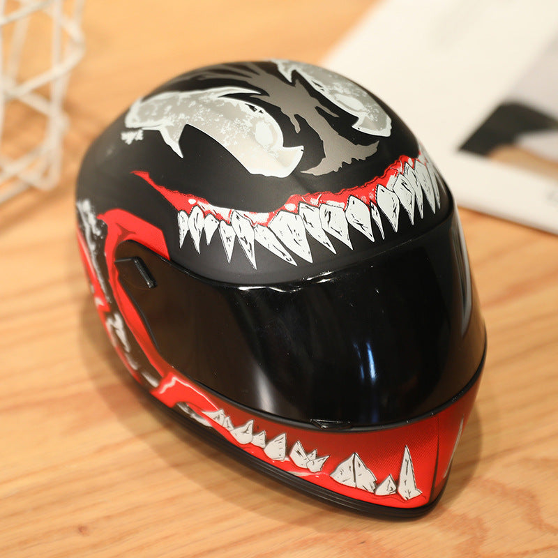 Motorcycle Helmet Racing Bear Decoration Gift