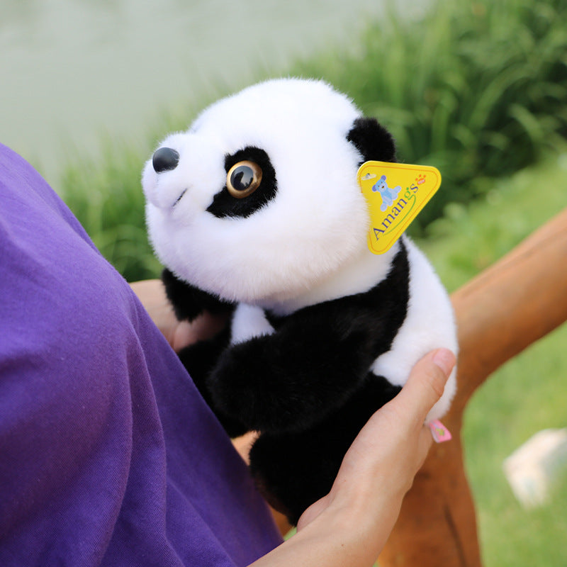 Cat base plush toy simulation panda doll