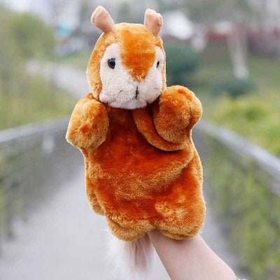 Plush Toy Hand Puppet Voles Cartoon Animal Gloves