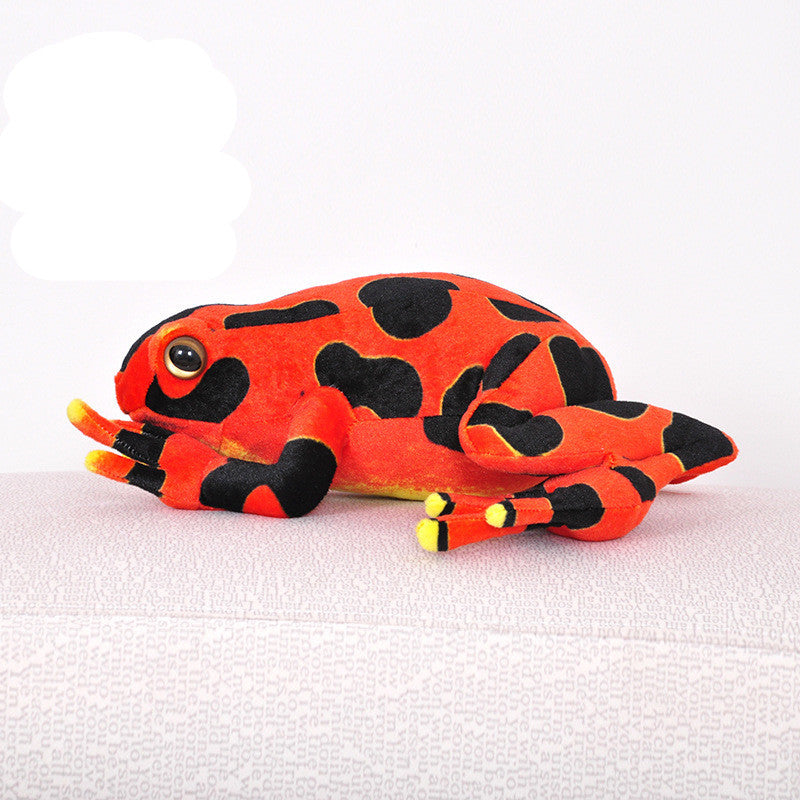 Simulation frog plush toy