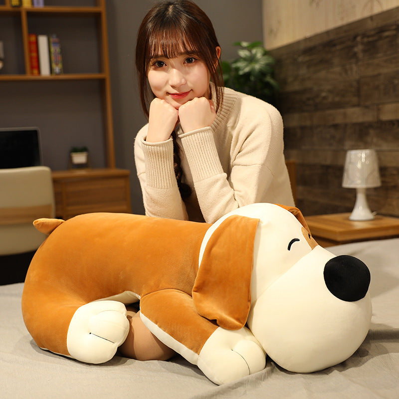 Cute big dog doll pillow