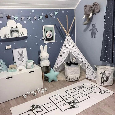 Soft Decoration Plush Animal Elephant Wall Decoration