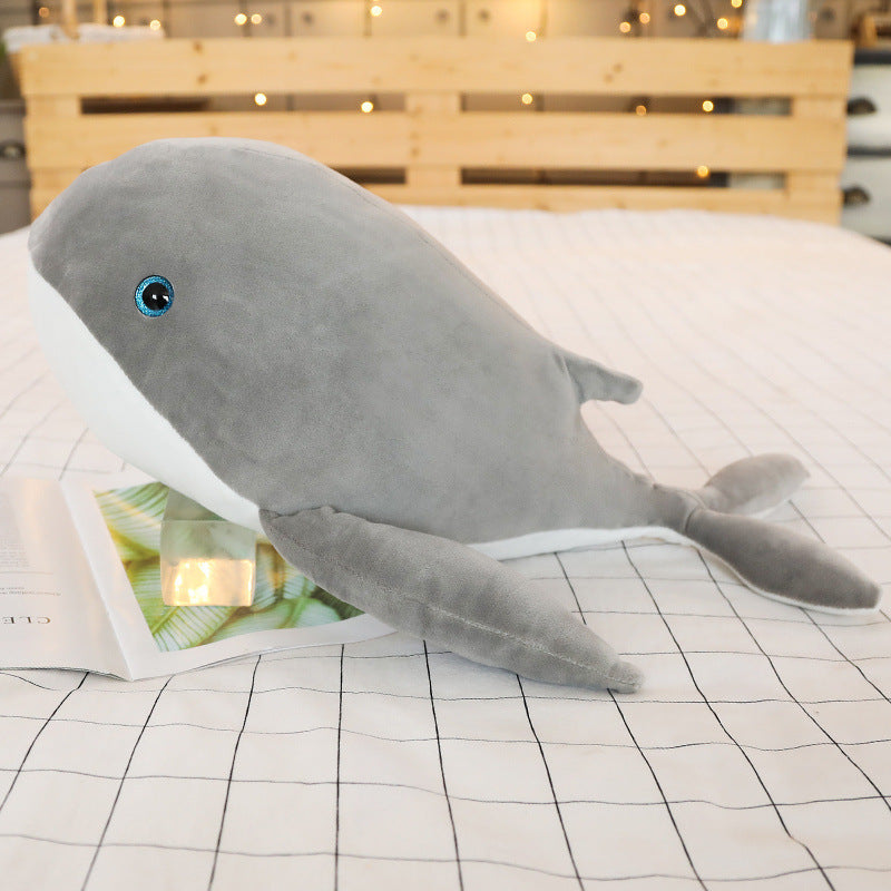 Big whale pillow