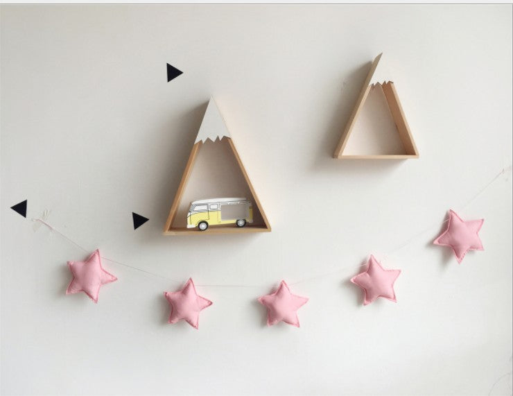 Star and moon string ornaments