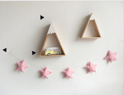 Star and moon string ornaments