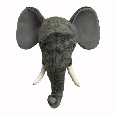 Soft Decoration Plush Animal Elephant Wall Decoration