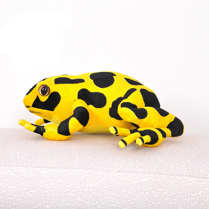 Simulation frog plush toy