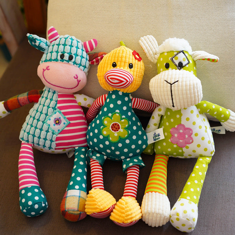 Baby Comforting Sleeping Cute Calf Wool Plush Toy