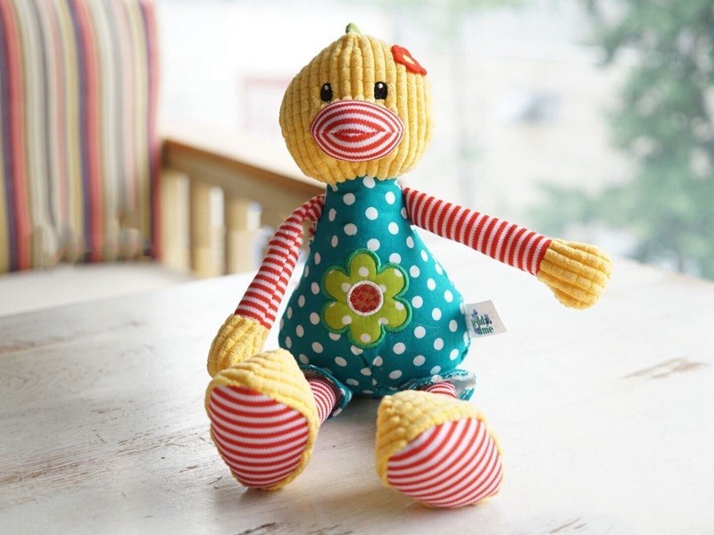 Baby Comforting Sleeping Cute Calf Wool Plush Toy