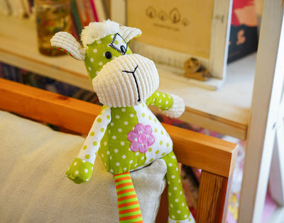 Baby Comforting Sleeping Cute Calf Wool Plush Toy
