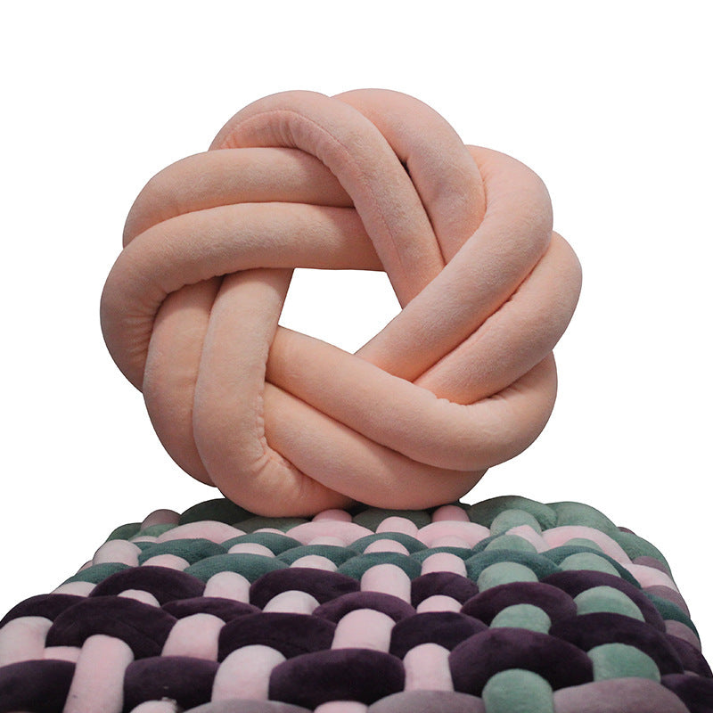 Creative Handmade Special Shaped Knotted Pillow Cushion Cushion