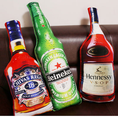Creative bar furnishings foreign wine pillow cushion