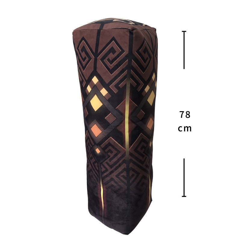 Two-Dimensional Animation Peripheral Yuanshen Zhongli Plush Pillow Cushion