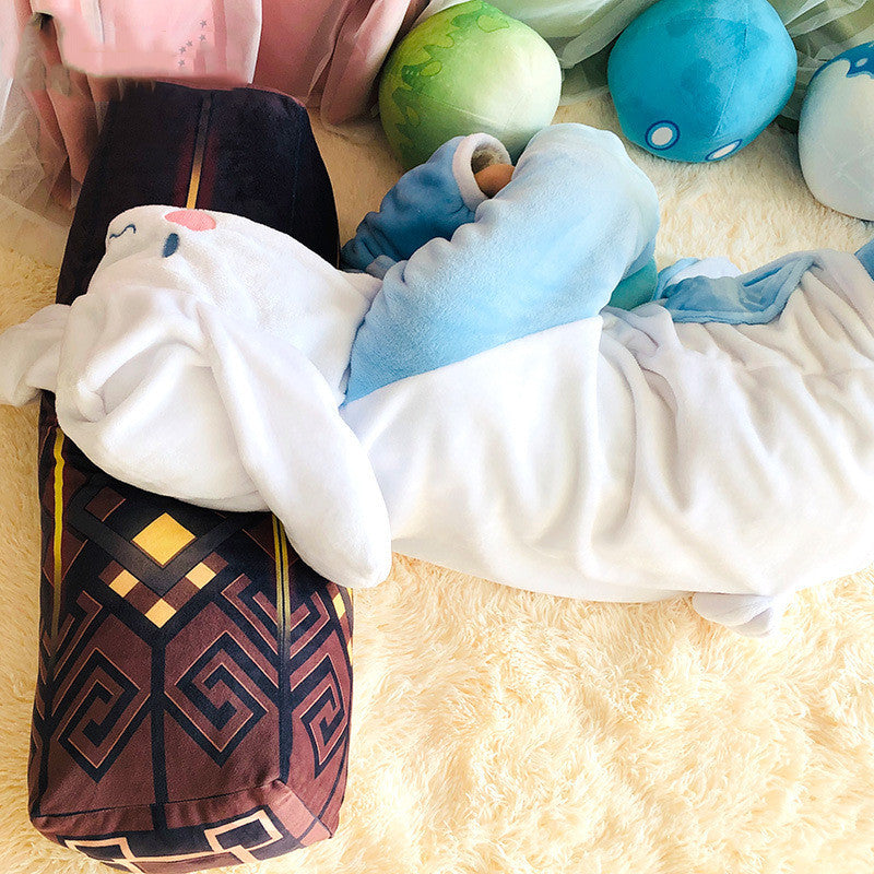 Two-Dimensional Animation Peripheral Yuanshen Zhongli Plush Pillow Cushion