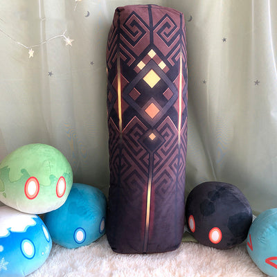 Two-Dimensional Animation Peripheral Yuanshen Zhongli Plush Pillow Cushion