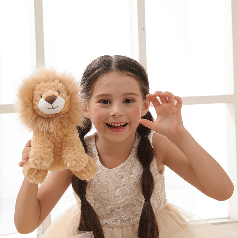 Spray Flower Little Lion Plush Toy Doll