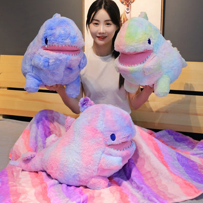 Rainbow Dinosaur Pillow Plush Toy