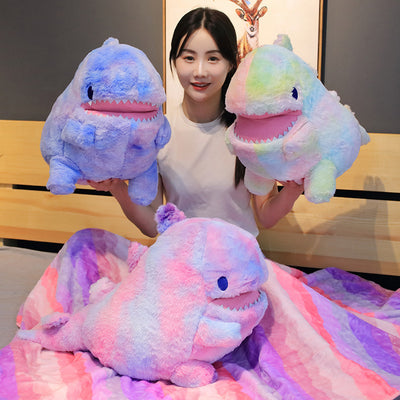 Rainbow Dinosaur Pillow Plush Toy