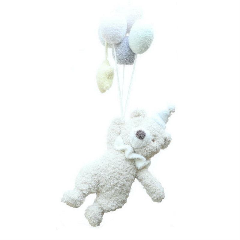 Plush Cartoon Bear Crib Hanging Toy