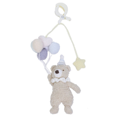 Plush Cartoon Bear Crib Hanging Toy