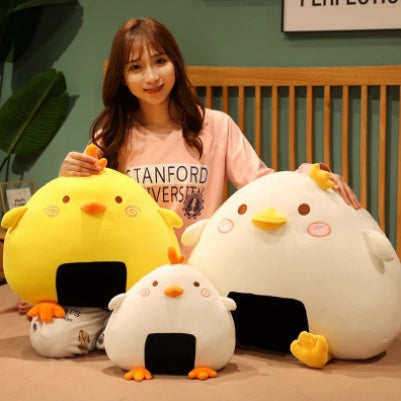 Cute Rice Ball Chicken Plush Toy Doll Doll Soft Duck Doll Girl Pillow Birthday Gift
