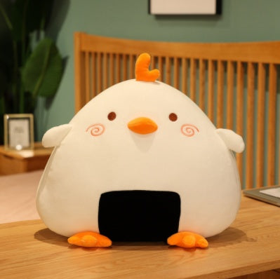 Cute Rice Ball Chicken Plush Toy Doll Doll Soft Duck Doll Girl Pillow Birthday Gift