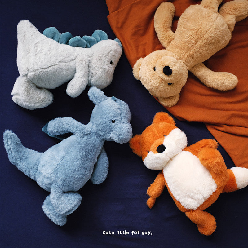 Doll Soft Plush Bear Toy Fox Puppet Dinosaur