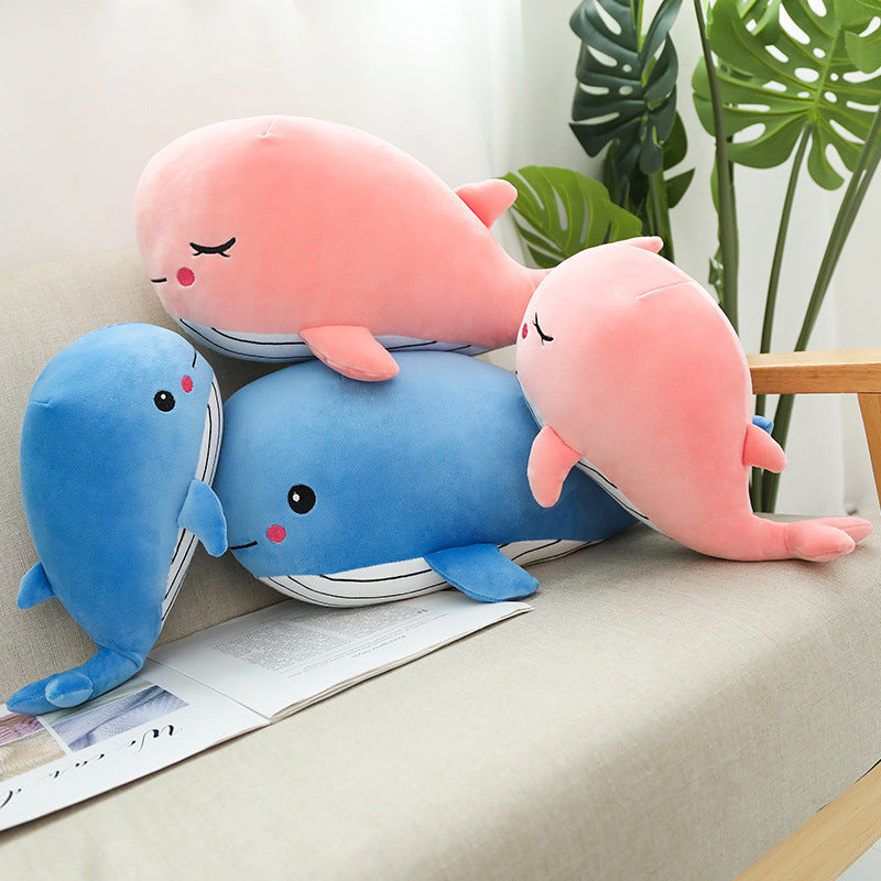 Creative Soft Dolphin Pillow  Whale Doll Plush Toy