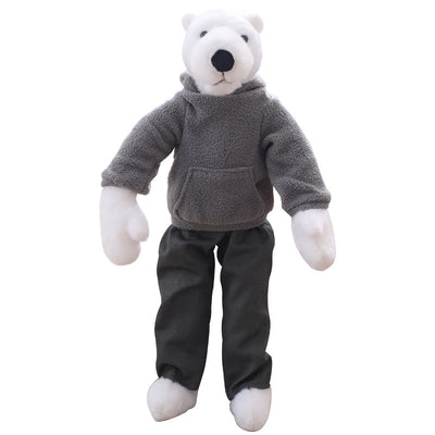 Dressing Long-Legged Polar Bear Doll Plush Toy