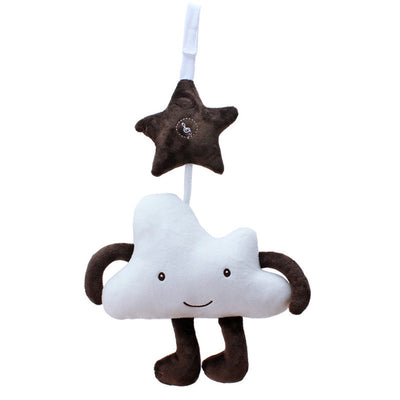 Children's Double Star Copper Bell Clouds Stars Wind Chimes