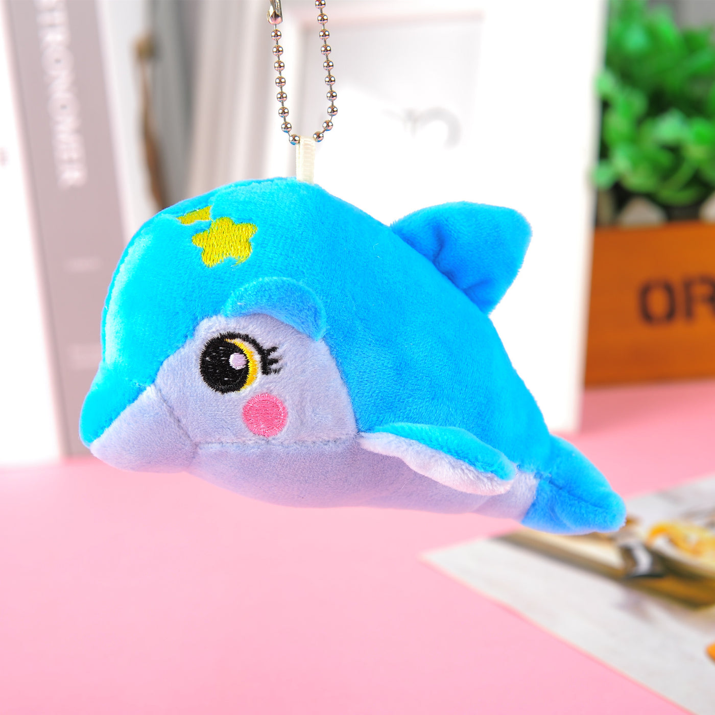 Marine Animal Dolphin Plush Toy Pendant