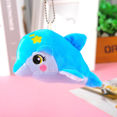 Marine Animal Dolphin Plush Toy Pendant