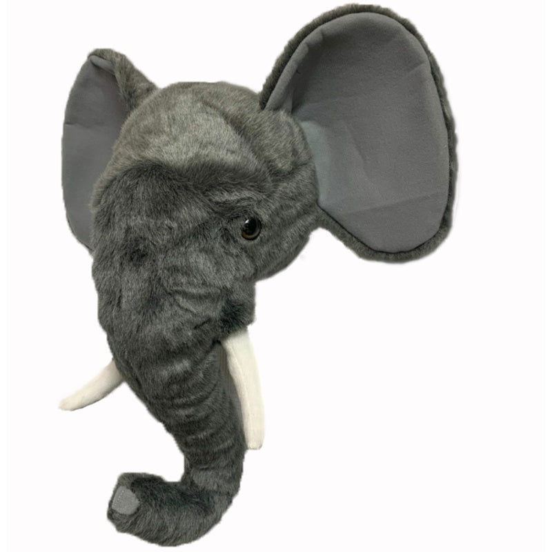 Soft Decoration Plush Animal Elephant Wall Decoration