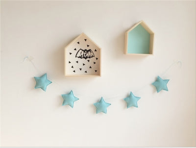 Star and moon string ornaments