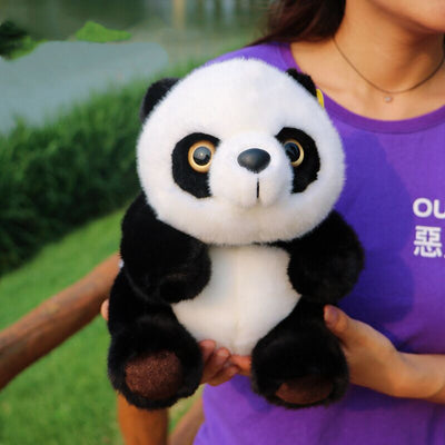 Cat base plush toy simulation panda doll