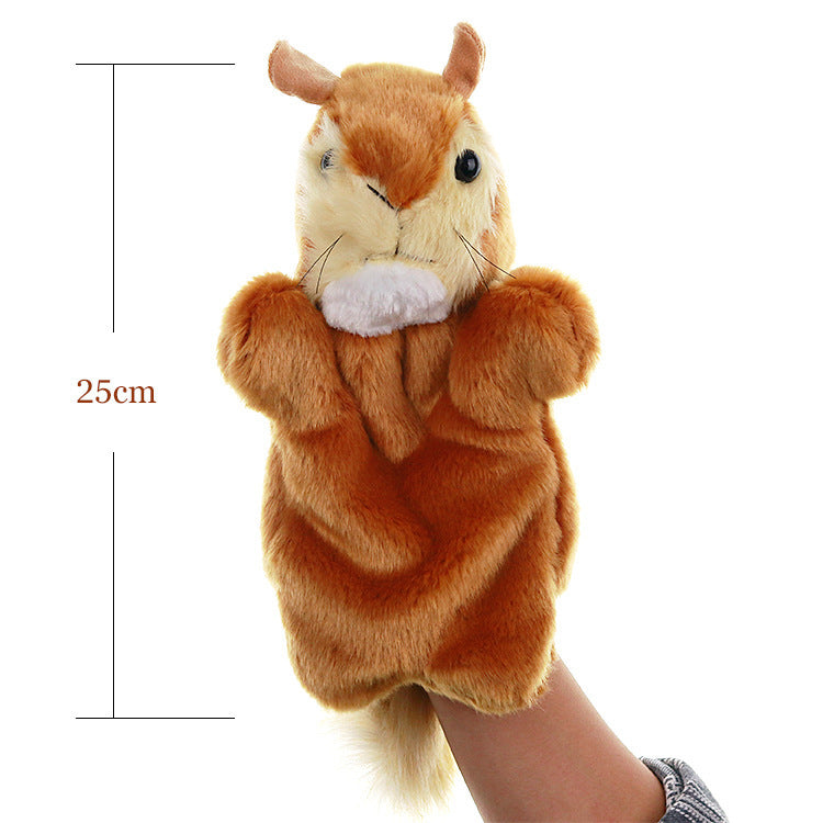 Plush Toy Hand Puppet Voles Cartoon Animal Gloves