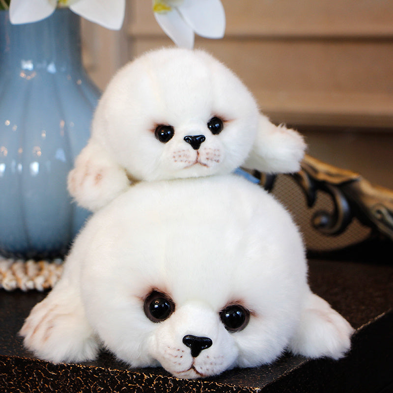 Simulation seal plush toy