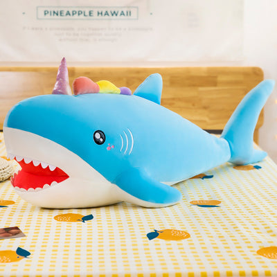 Shark Plush Toy Factory Wholesale Spot Children's Gift Creative Pillow For Girlfriend Birthday Gift