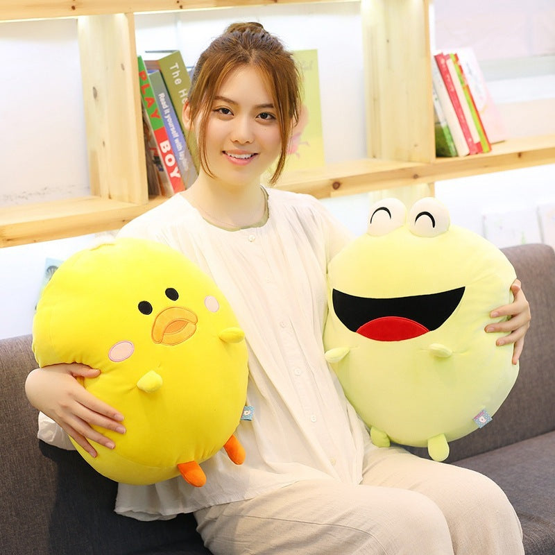 Doll round pillow plush toy
