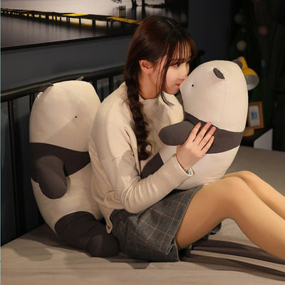 Children's doll toy cartoon panda cloth art doll