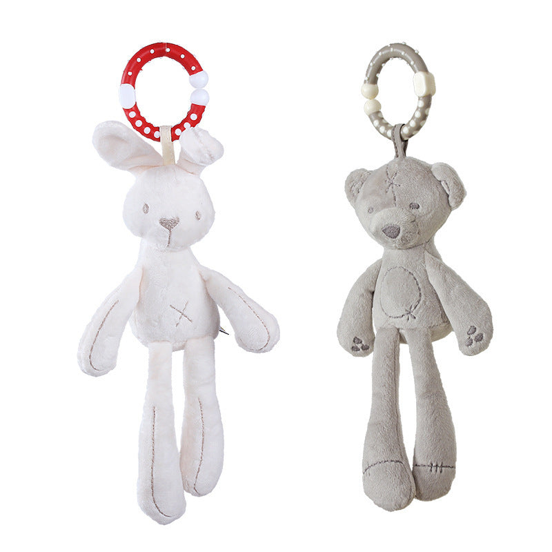 Rabbit / bear wind chime bed ring