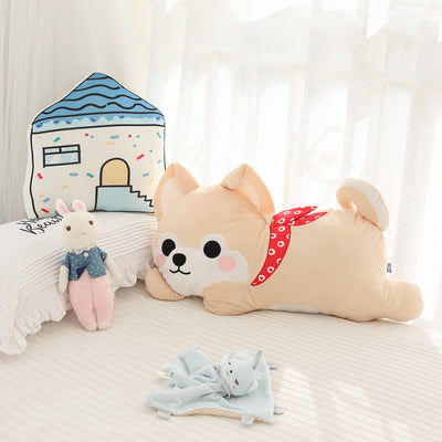 Cute printed Shiba Inu cushion pillow