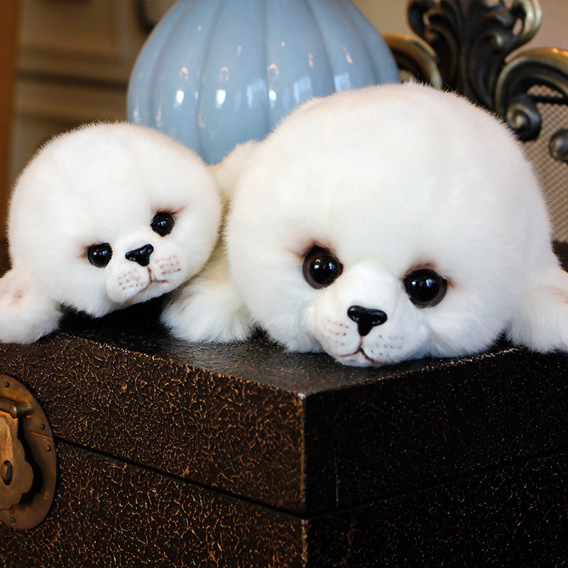 Simulation seal plush toy