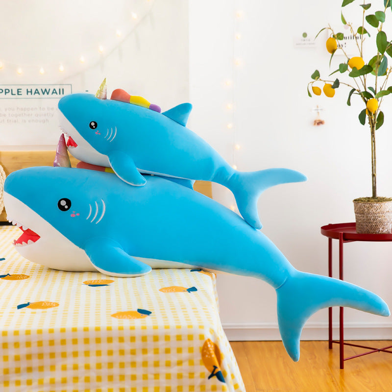 Shark Plush Toy Factory Wholesale Spot Children's Gift Creative Pillow For Girlfriend Birthday Gift