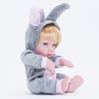 Soft Whole Body Silicone Reborn Baby Girl Doll