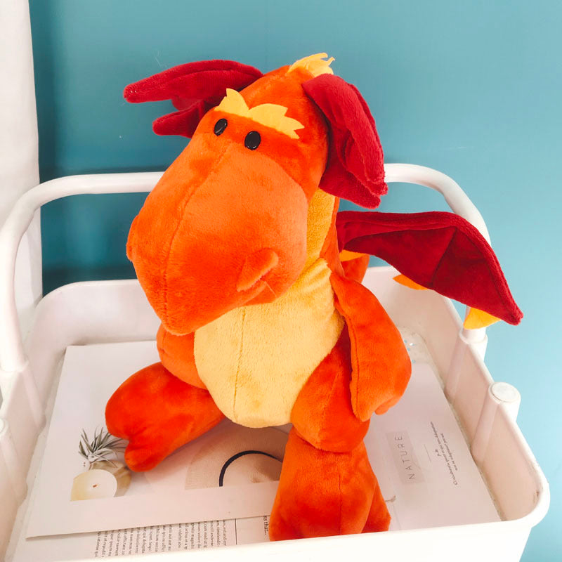 Foreign Trade In Stock Pterosaur Double-headed Dragon Plush Toy Amazon Cartoon Animal Children Gift Wholesale Dinosaur Doll